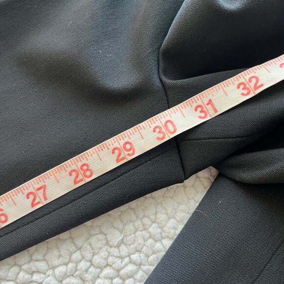 Talbots Bi-Stretch Straight Leg Curvy Black Pant 6 - Picture 11 of 11